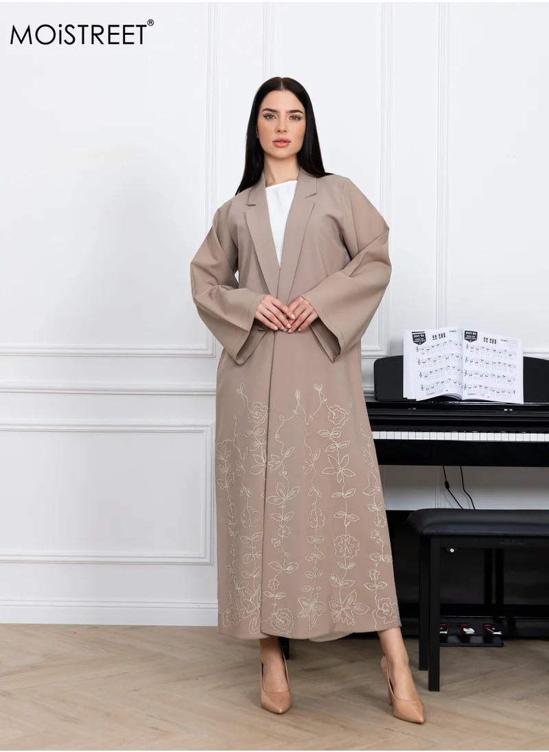 Moistreet Phua Embroidery Abaya