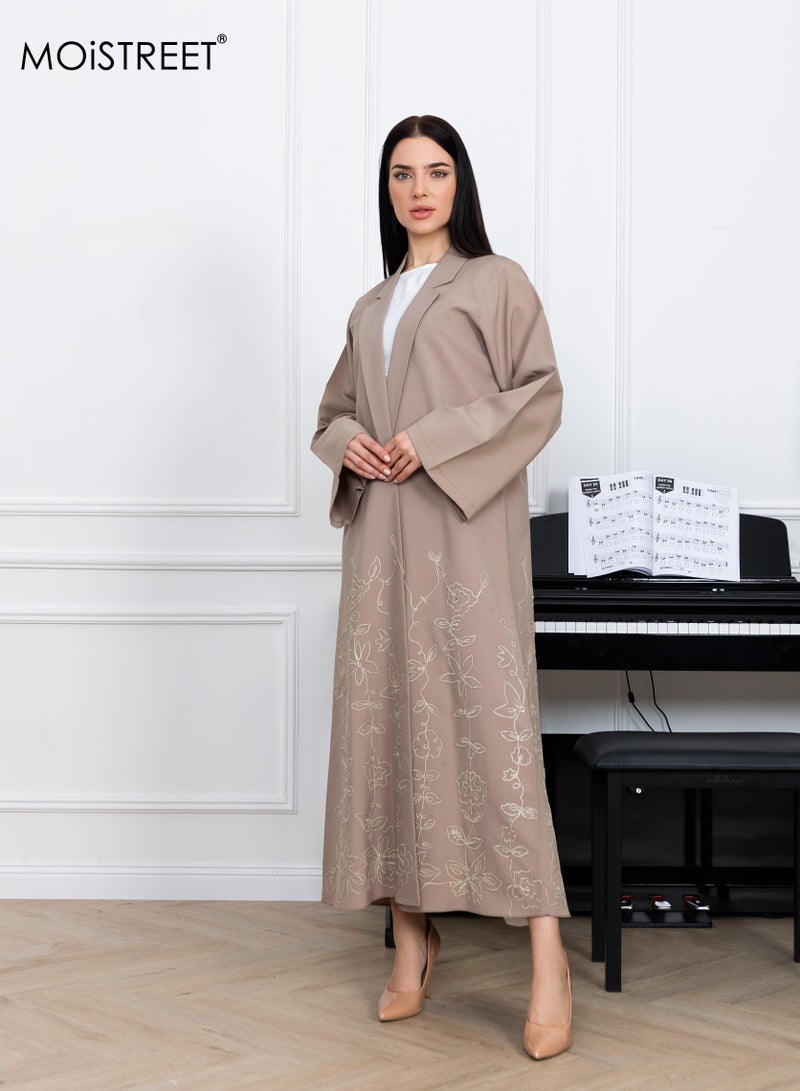 مويستريت مويستريت عباية فوا تطريز  - Image 1
