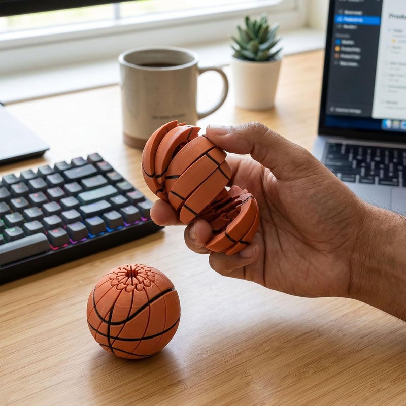 Creative Office Stress Relief Toy - Baseball, Football, Slime Transforming Ball  Gift - Image 4