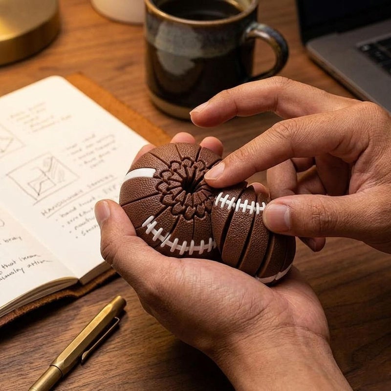Creative Office Stress Relief Toy - Baseball, Football, Slime Transforming Ball  Gift - Image 5