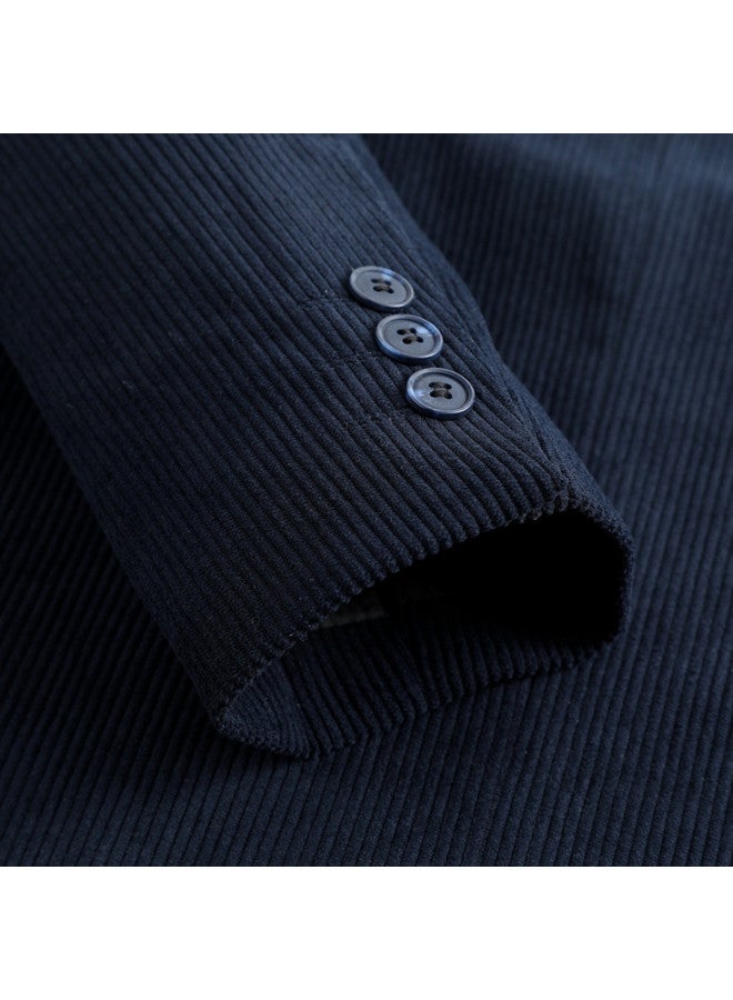 Tucano Best Structured Men's Suit Jacket - Notch Lapel Long Sleeve Windproof Business Casual Blazer Coat - Image 5