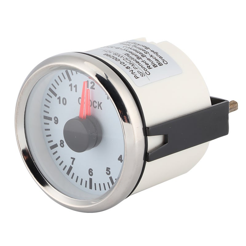 Dashboard Time Clock 52mm Clock Gauge for Auto Dashboard - 316L Stainless Steel Stepping Motor Car Clock Watch for Driving Safety - Image 5