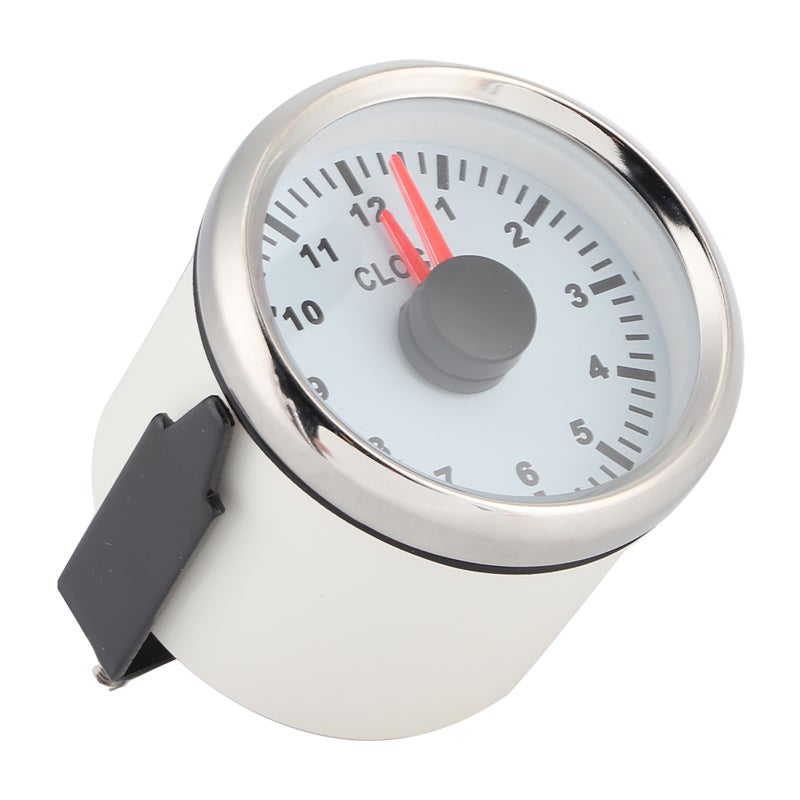 Dashboard Time Clock 52mm Clock Gauge for Auto Dashboard - 316L Stainless Steel Stepping Motor Car Clock Watch for Driving Safety - Image 3