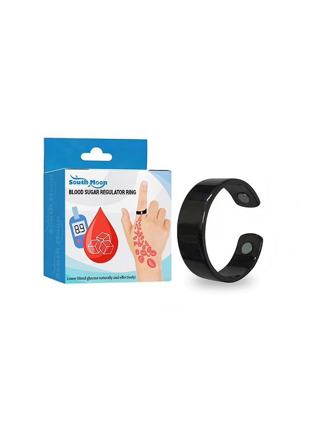 ساوث مون حلقة التحكم في السكر في الدم، حلقة تنظيم السكر في الدم لعلاج الضغط لدى النساء الرجال - Image 1