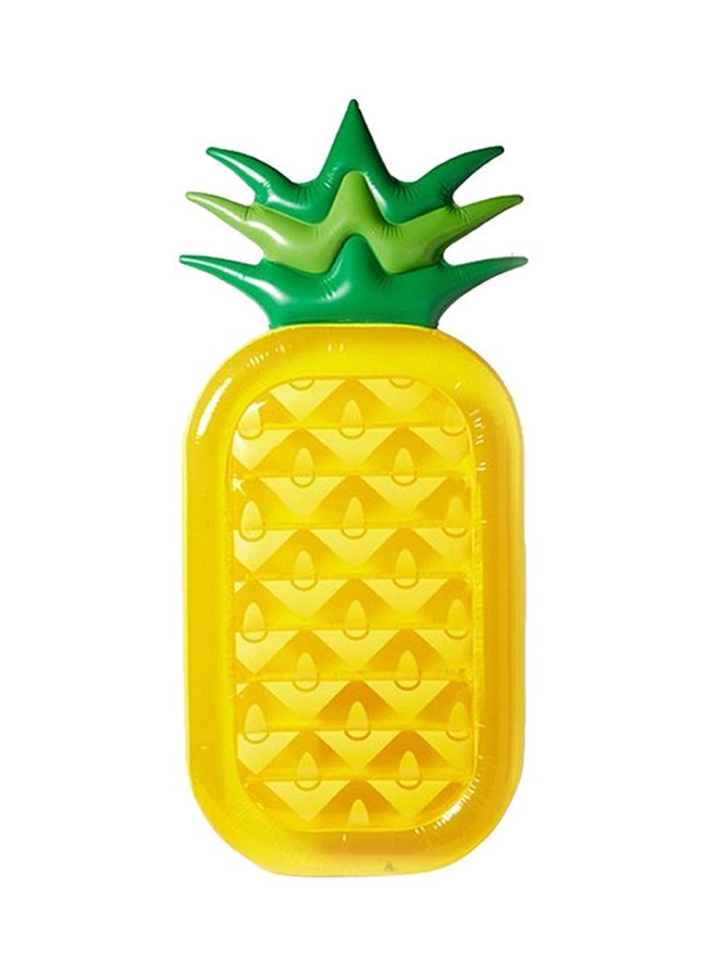 نيبمينينت Inflatable Pineapple Shaped Swimming Pool Raft 190x 90x 20cm - Image 1