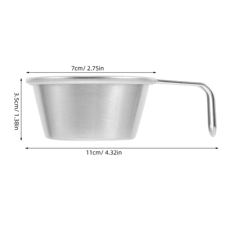 Stainless Steel Camping Cup 50ml Portable Travel Mug Outdoor Coffee Tumbler - Image 3
