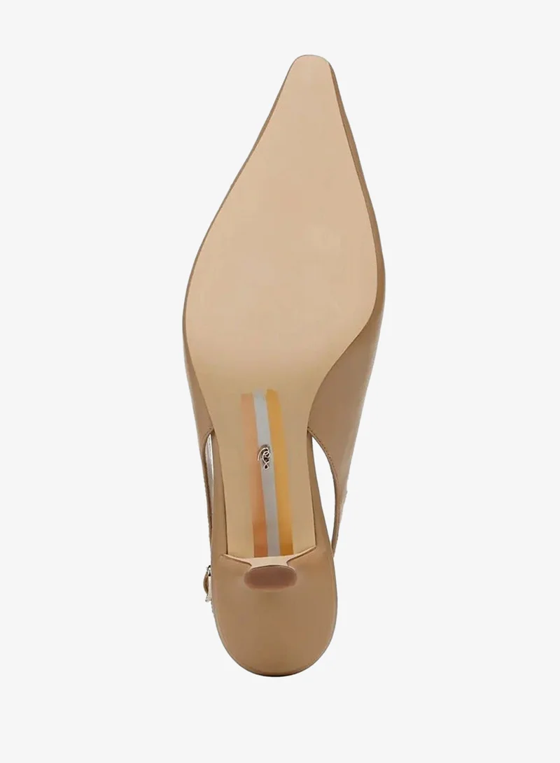 Sam Edelman BEIGE Bianka Slingback Pump for Women | Best Price UAE