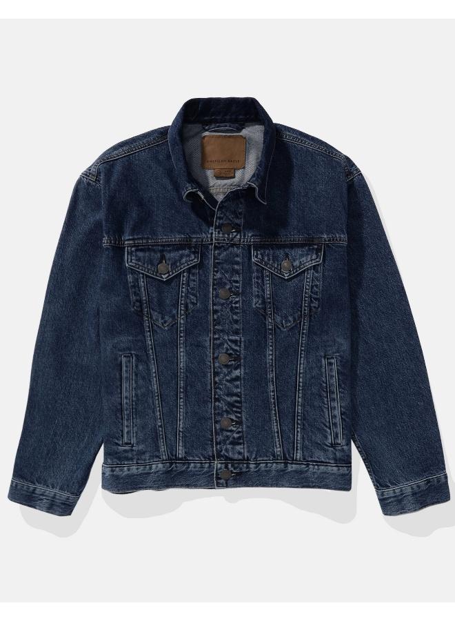 American Eagle AE Denim Trucker Jacket  - Image 3