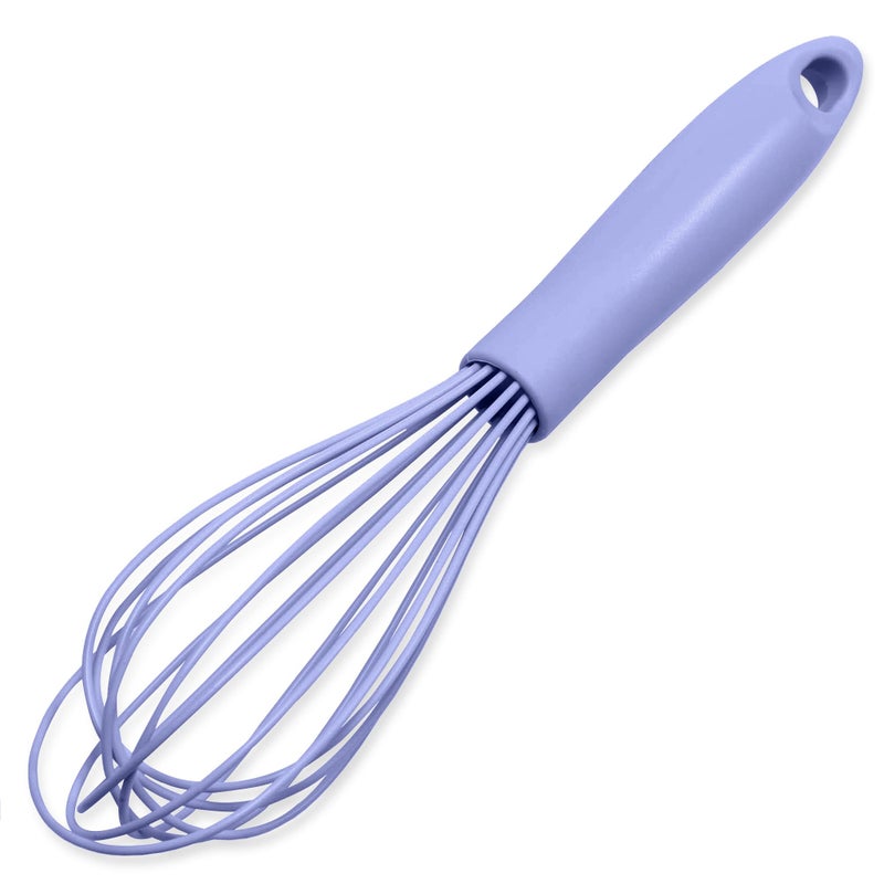 Chef Craft Premium Silicone Wire Cooking Whisk 105 inch Pastel Blue