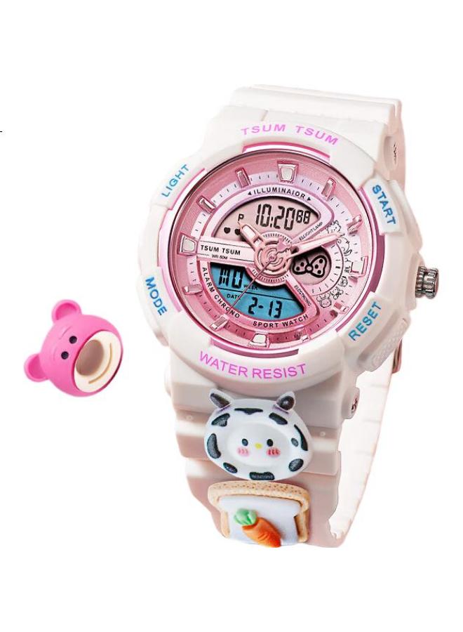 Disney X Song Song Co-Branded Sports Digital Watch, Multifunctional, Luminous, Waterproof, Watch For Students And Children, Birthday Gift - Image 2