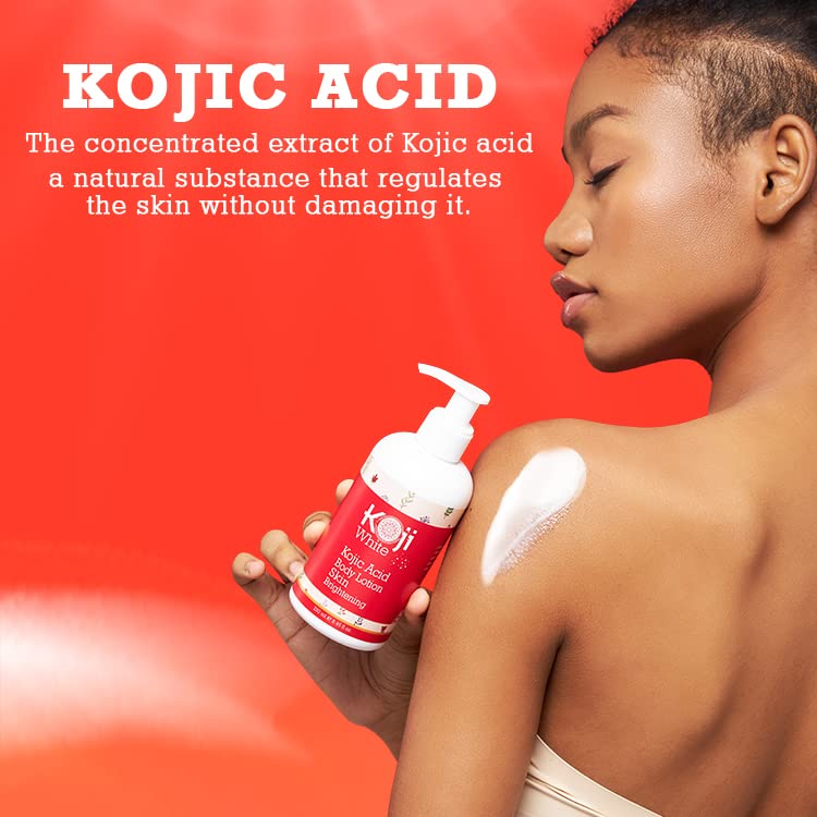 Koji White Kojic Acid Body Lotion â€“ Vegan Moisturizing Lotion for Dry Skin, Hydrating and Nourishing, Paraben-Free, 8.45 Fl Oz - Image 2