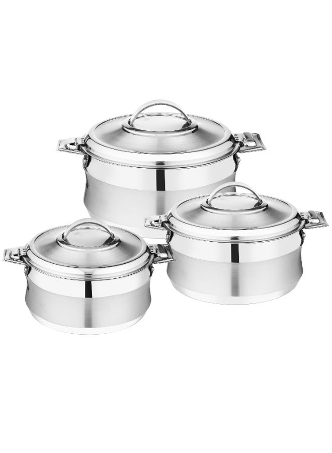 Maxima ✨ Maxima | Premium Stainless Steel Food Storage Set (1500 | 2500 | 3500 ml) 🍲🔥 - Image 5