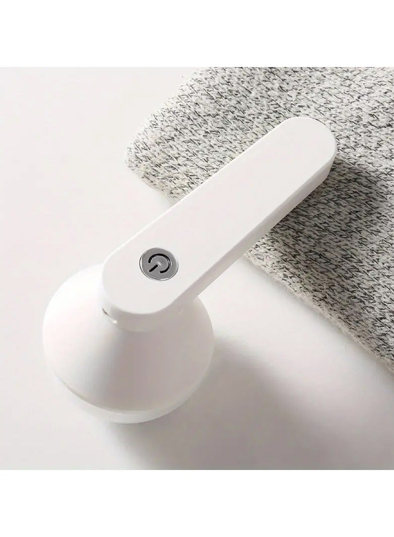 DubaiGallery Portable Rechargeable Electric Clothes Lint Trimmer USB Hair Ball Trimmer Fuzz Carpets Sweater Shaver Lint Remover Clothes - Image 1