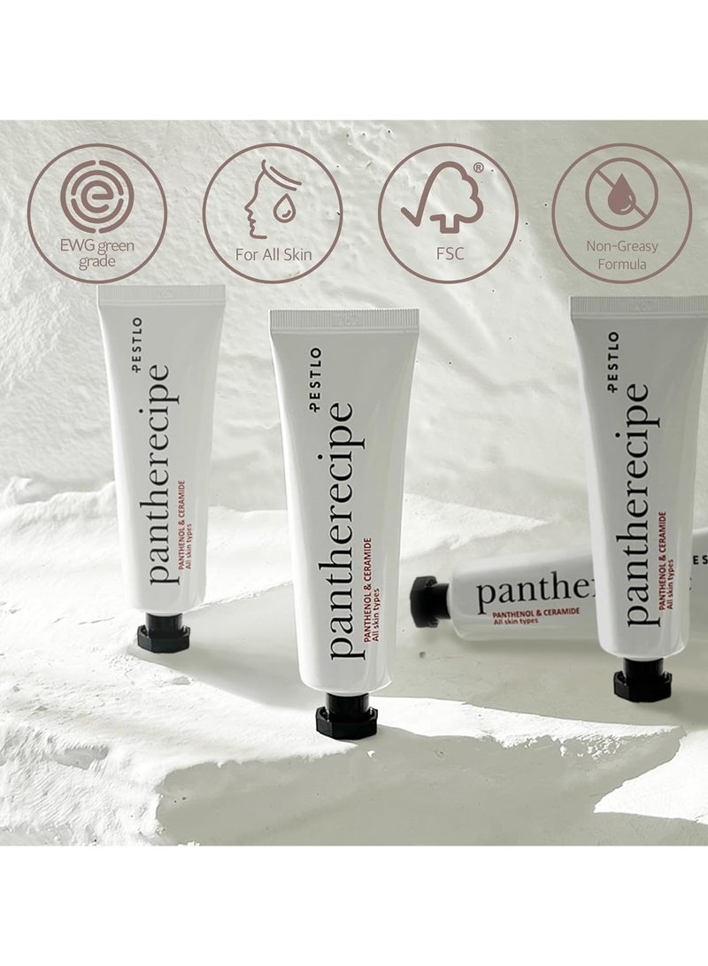 PESTLO PESTLE ROAD Pantherecipe Cream 1.69 fl.oz./50ml - Hydrating & Soothing with Ceramide and Panthenol - Moisturizes, Strengthens Skin Barrier, EWG Green, Lightweight, Non-Greasy, for Day & Night - Image 5