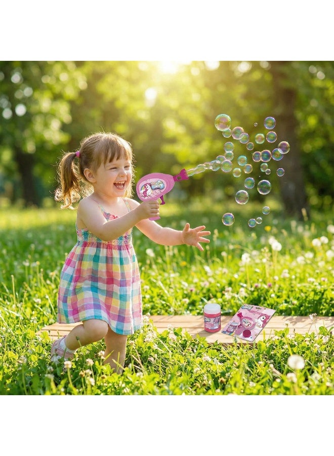 Ciao Unicorn Friction Bubble Gun 40ml – Bubble Blower Toy with Bubble Solution, Cute Handheld Bubble Shooter for Kids, Easy to Use, Perfect for Outdoor Fun & Party Gifts - Image 2