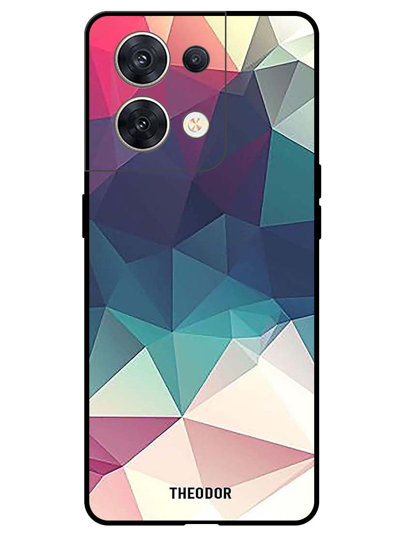 Theodor Protective Case Cover For OPPO RENO 8 5G Shapes (2) - Image 1