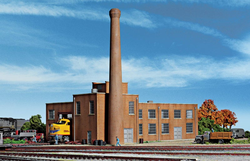 Walthers Cornerstone Series Kit HO Scale Machine Shop Grey - Image 2