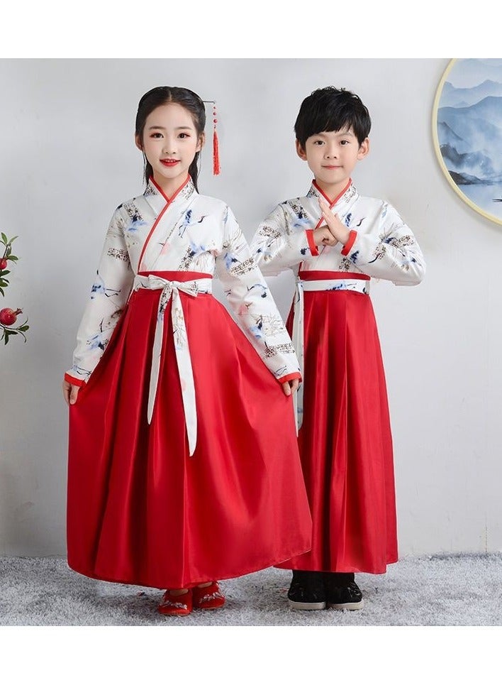 general Traditional Girl's Ancient Hanfu Costume - Elegant Princess Performance Dress for Stage, Cosplay & Cultural Events - Image 1