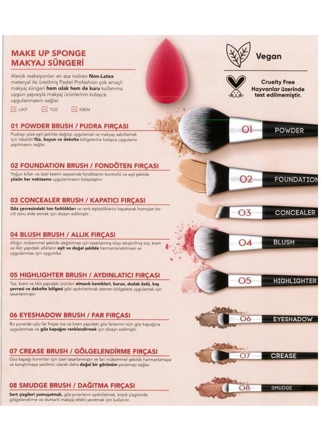 PASTEL Profashion Blush Brush 04-Blush Brush  - Image 3