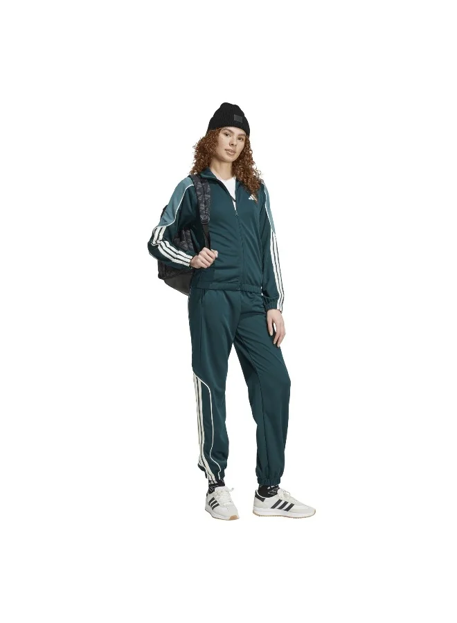 adidas بدلات تدريب رياضية نسائية خضراء