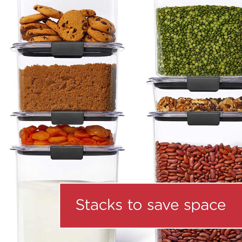 Rubbermaid Brilliance Pantry Airtight Food Storage Container, BPA-Free 7.8 Cup, Ideal for Brown Sugar - Efficient, Leak-Proof and Dishwasher-safe - Image 5