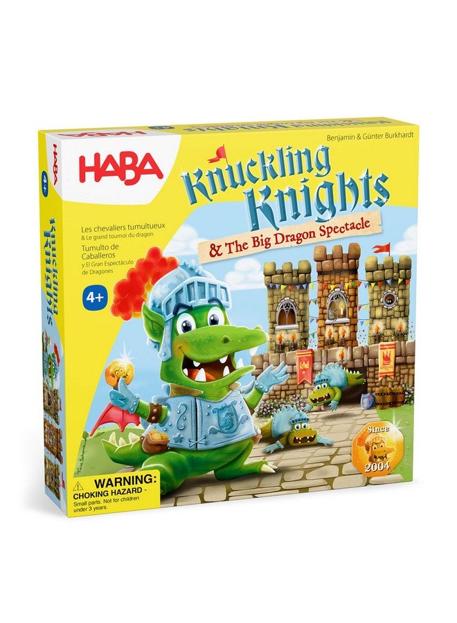 HABA Knuckling Knights: A New Twist on The HABA Games Classic, Strategy Board Games for Family Night and Fun Board Games for Knight & Castle Fans - Image 1