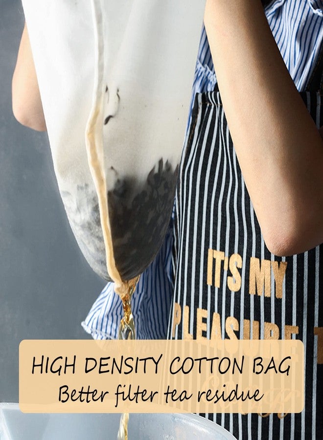 Comemela Ultra Fine Mesh Strainer Bag Reusable Food Grade Filter Zipper Bags with Stainless Steel Handle for Filter Coffee Tea Milk Juice Oil - Image 5