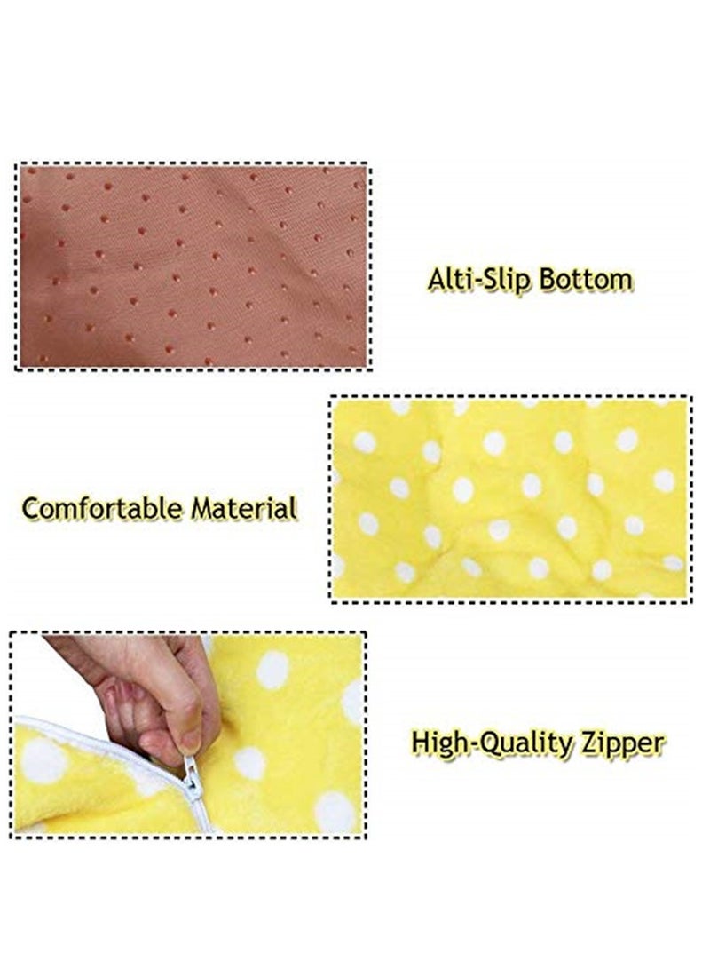 Cat Dog Tunnel Bed with Mat Half Round Shaped Collapsible Cat Tube Condo Play Toy with Peek Hole Fun Ball Indoor Outdoor Interactive Hideout Exercising House Toys for Pet Kittens Kitty Puppy - Image 4