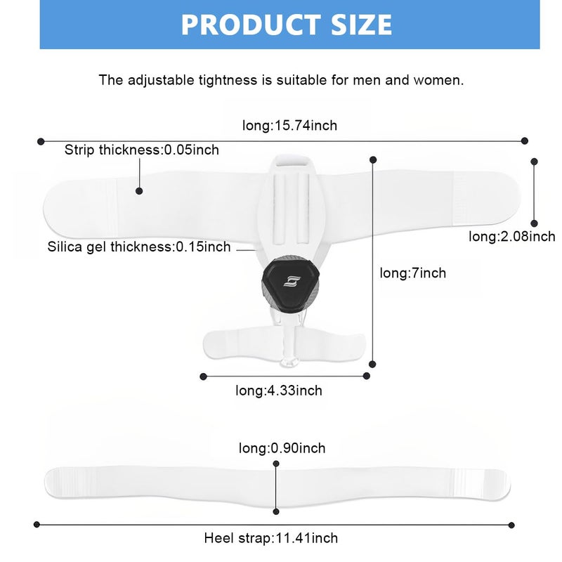 M'AYCREATE ® Bunion Thumb Corrector Adjustable Bunion Corrector for Women Men Toe Separator with Rotating Knob Durable Splint Suitable for Left & Right Foot - Image 2