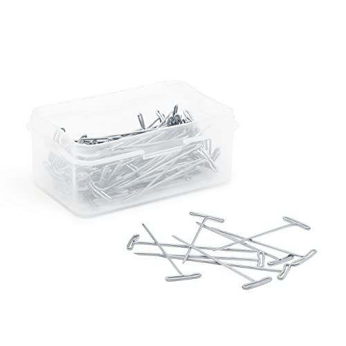 Dritz Home 2-Inch T-Pins, 100 Count, Nickel-Plated Steel - Image 3