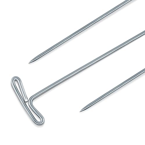 Dritz Home 2-Inch T-Pins, 100 Count, Nickel-Plated Steel - Image 2