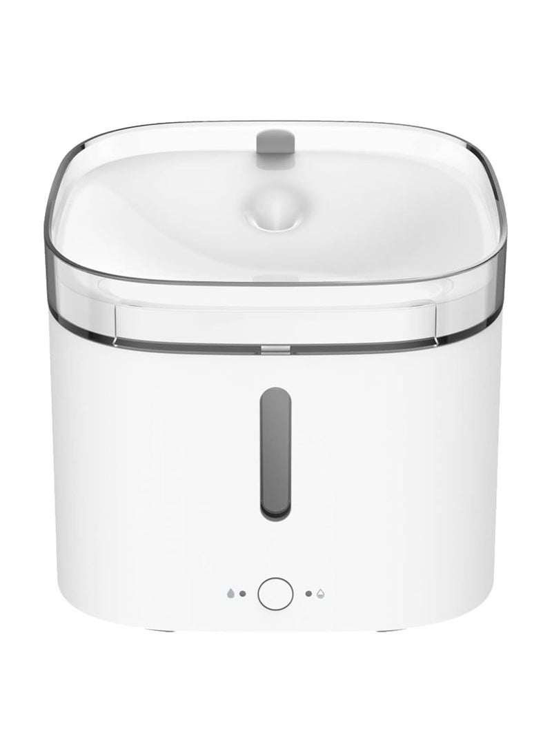 Xiaomi Smart Pet Fountain, 2L Capacity, 4-Stage Filtration, App Control, Ultra-Quiet Operation, Energy-Efficient, Smart Water Circulation, Automatic Water Level Monitoring – White - Image 1