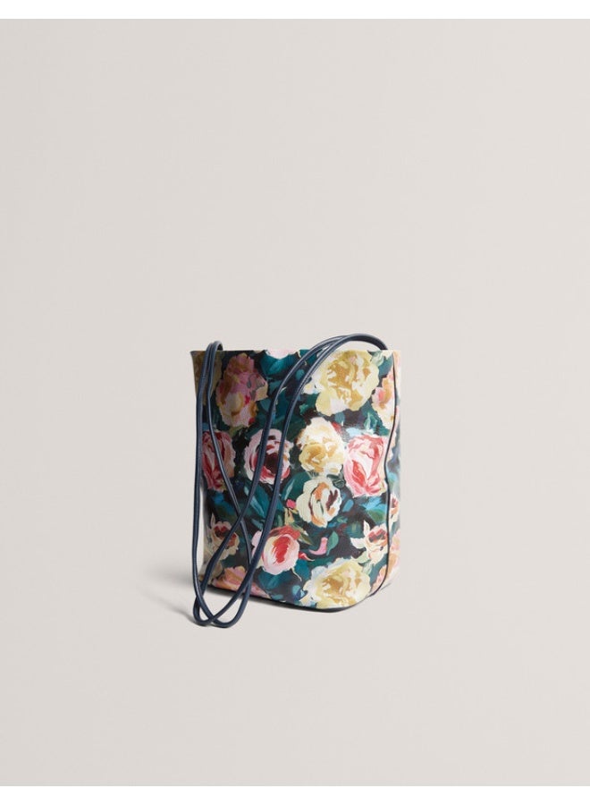Ted Baker Thin Strap Medium Printed Floral Bag - Image 4