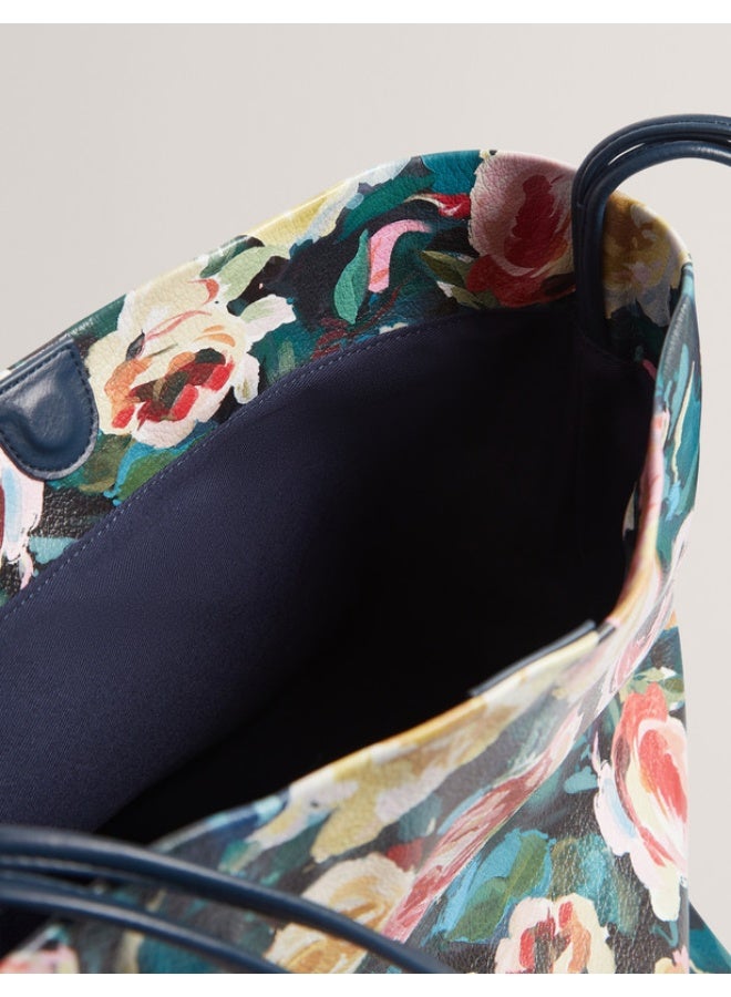 Ted Baker Thin Strap Medium Printed Floral Bag - Image 5
