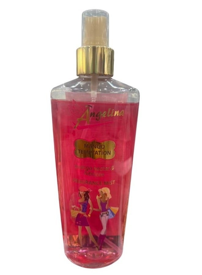 أنجلينا رذاذ عطر مانجو تمبتيشن مع رحيق المانجو والكركديه 250 مل - Image 2