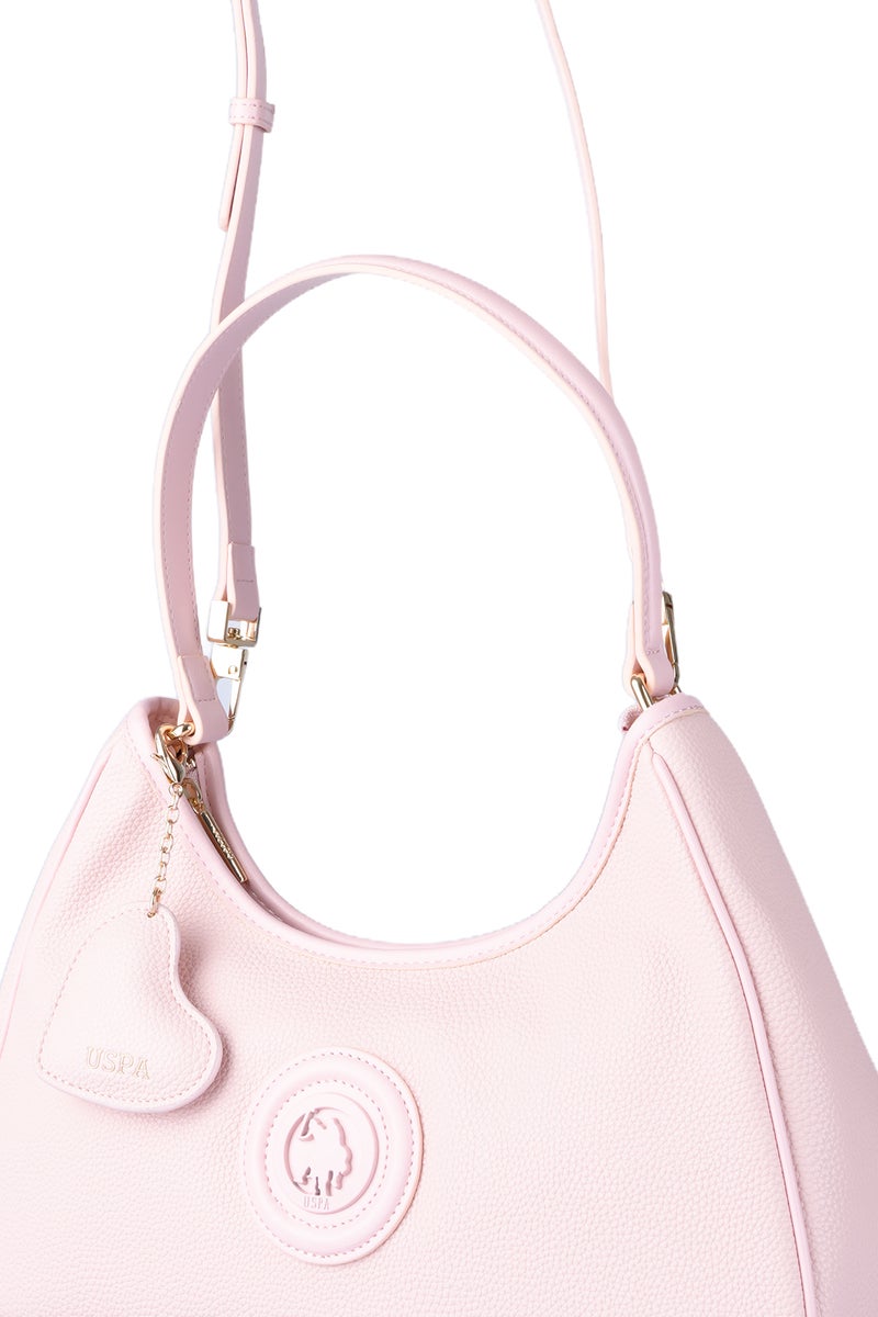 U.S. Polo Assn. Women's Shoulder Bag, Ladies Large Capacity Hobo Bag, Handbag Tote Bags Clutch Bag, Women's Leather Hobo Bag, Women's Tote Bag, Women's Shoulder Bag, Women's Hand Bag, Women's Travel Bag, for Office Sling Bag Side Bag and Girls College Students - Image 2