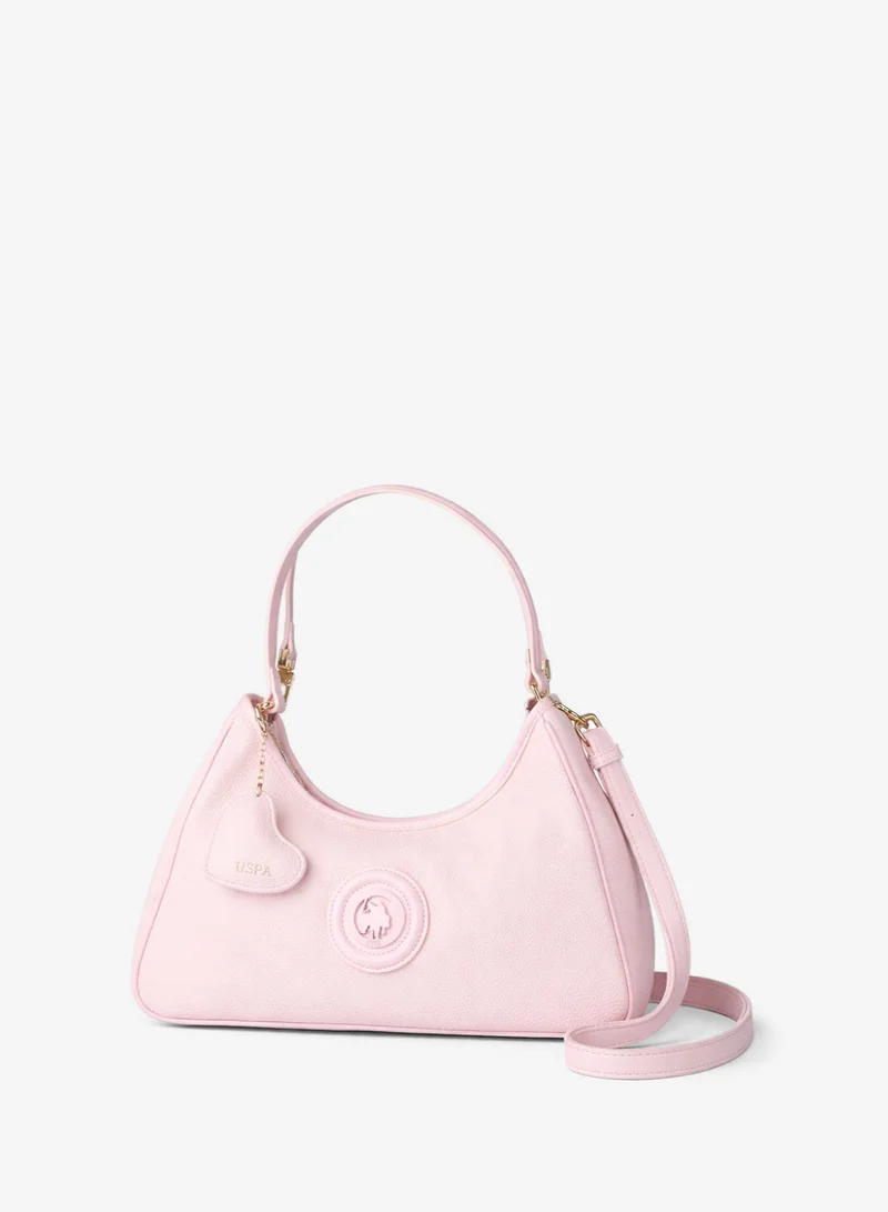 U.S. Polo Assn. Women's Shoulder Bag, Ladies Large Capacity Hobo Bag, Handbag Tote Bags Clutch Bag, Women's Leather Hobo Bag, Women's Tote Bag, Women's Shoulder Bag, Women's Hand Bag, Women's Travel Bag, for Office Sling Bag Side Bag and Girls College Students