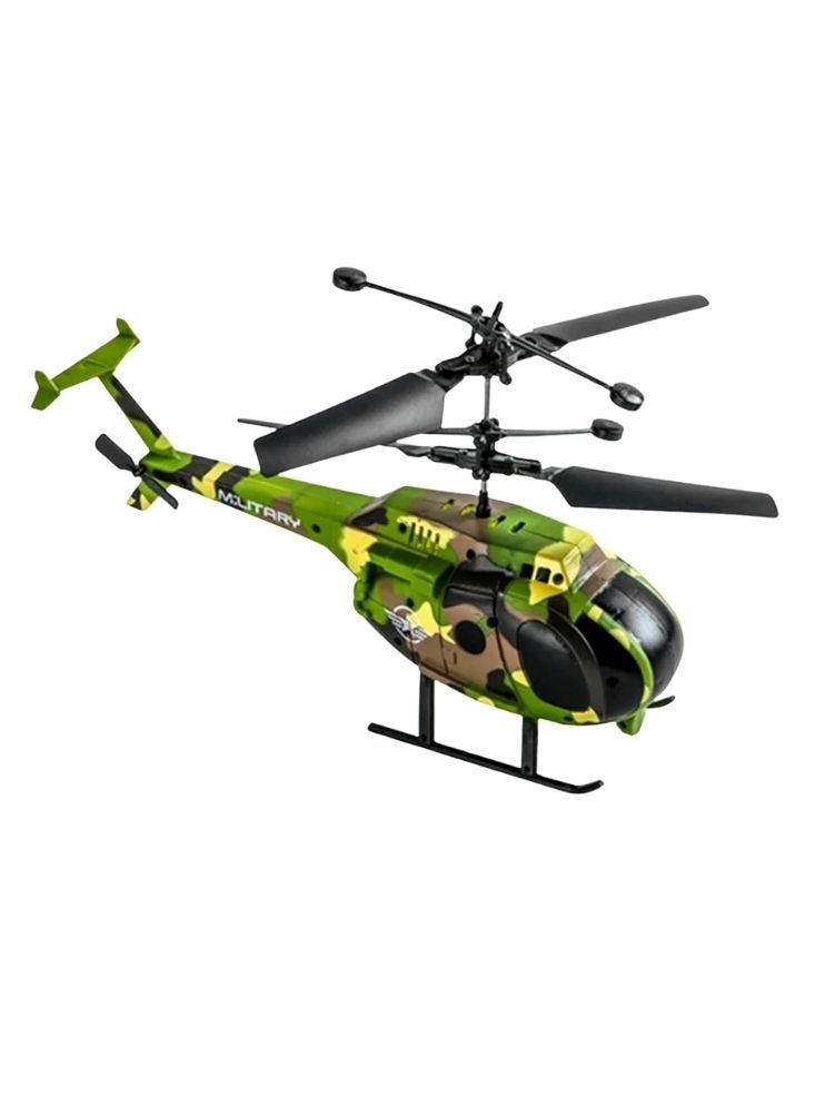 Premium Military Style Toy Helicopter – Durable Plastic Helicopter with Rotating Blades, Realistic Army Design for Kids - Image 1