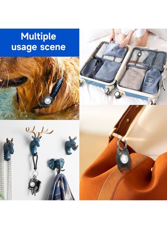 General - Waterproof Airtag Keychain Holder Case, Compatible with Apple Air Tag Tracker Key Ring Air Tags Protective Case Cover, TPU Case for Keys, Bags, Luggage and Pet - Image 1