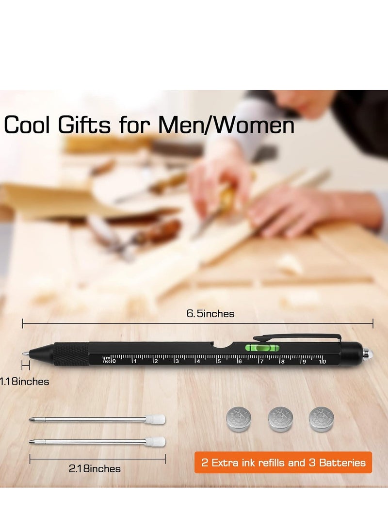 9-in-1 Multi-functional, Pen Tool for Men, Small Utility Gadget for Father, Husband, Boyfriend Birthday Gift - Image 5