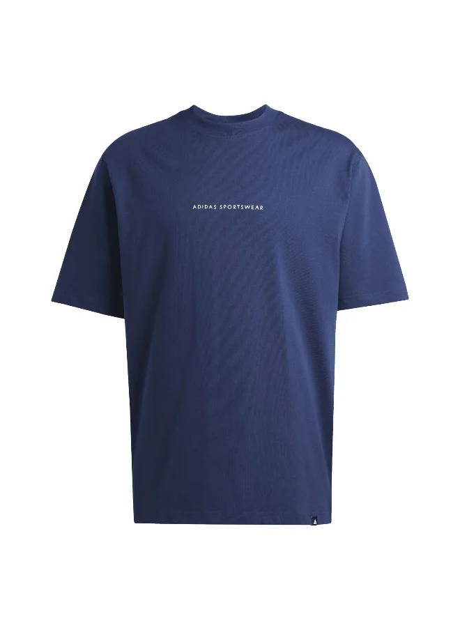 Adidas adidas codes doodle camp men graphic t-shirt