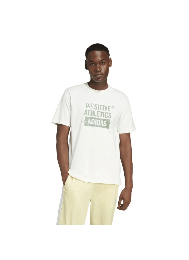 اديداس adidas lounge verbiage men graphic t-shirt