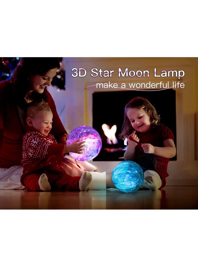 Bright Moon Wireless Portable Speaker with LED Light - Image 3