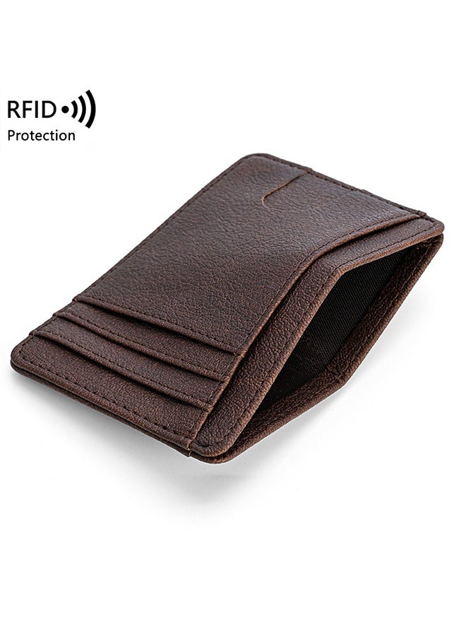 Ocean Premium Leather Wallet for Men – RFID Blocking, Minimalist Design, Card & Money Holder, Durable, Multi-Card Capacity - Image 5