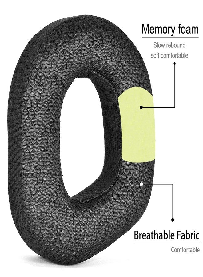 defean 700 Gen 2 Earpads Replacement EarPads Ear Cushion Cover Compatible with Turtle Beach Stealth 700 Gen 2 Wireless Gaming Headset (Black Fabric) - Image 5