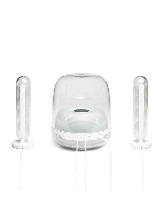 harman kardon SoundSticks 4 Bluetooth Speaker System White - Image 2