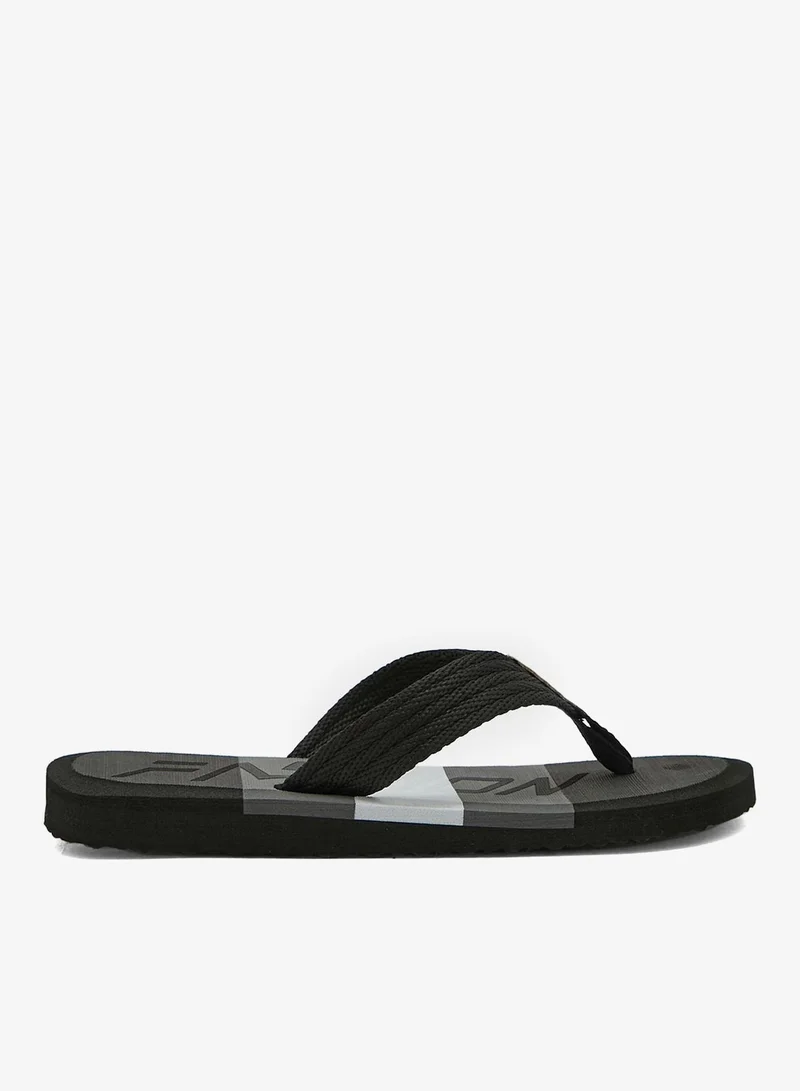 Seventy Five black multi Color Block Flip Flops for Men | Best Price UAE