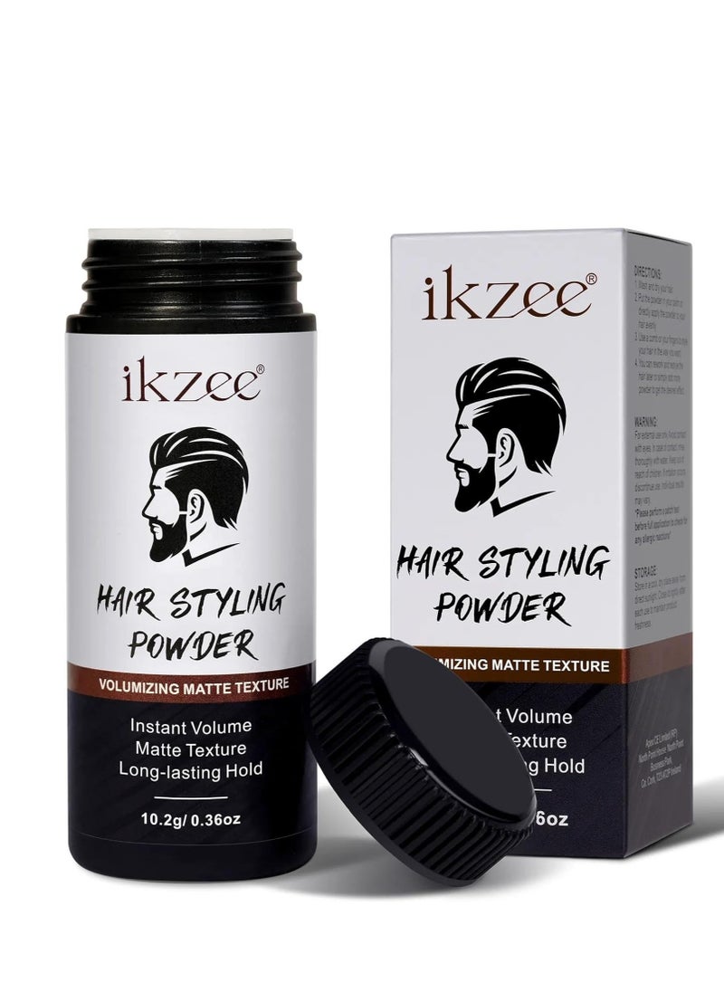 IKZEE Hair Styling Powder Safe Gentle Easy Wash Oduor Free Natural Formula Hair Texturizing Powder Invisible Long Lasting Instant Volumizing Matte Texture Hair Styling Powder  - Image 1