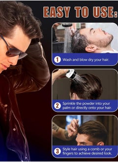 IKZEE Hair Styling Powder Safe Gentle Easy Wash Oduor Free Natural Formula Hair Texturizing Powder Invisible Long Lasting Instant Volumizing Matte Texture Hair Styling Powder  - Image 5
