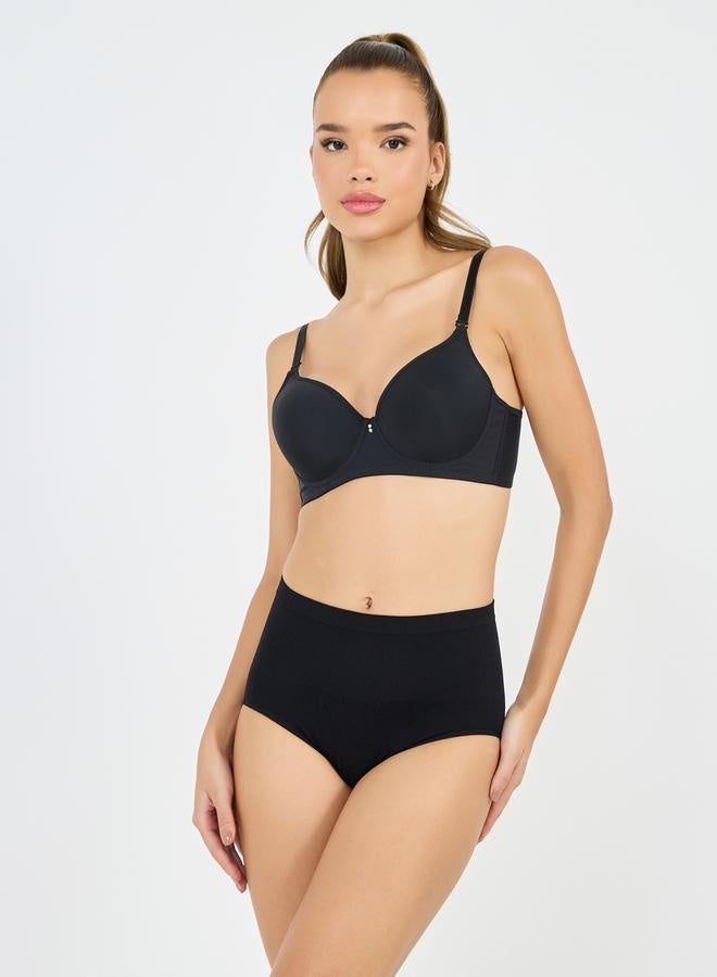 ستايلي عبوة من 3 - سراويل داخلية قصيرة غير ملحومة بنسيج بارز - Image 3